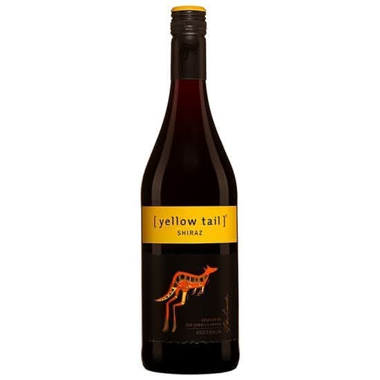 Shiraz, Yellow Tail (13.5%25 ABV) (750 mL)