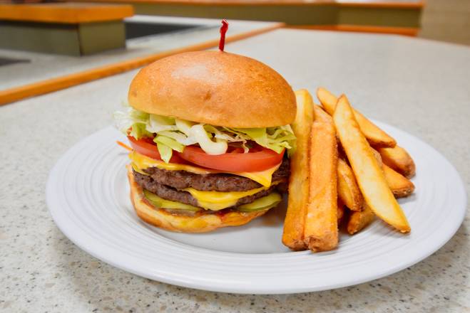 The Double-smashed Cheeseburger