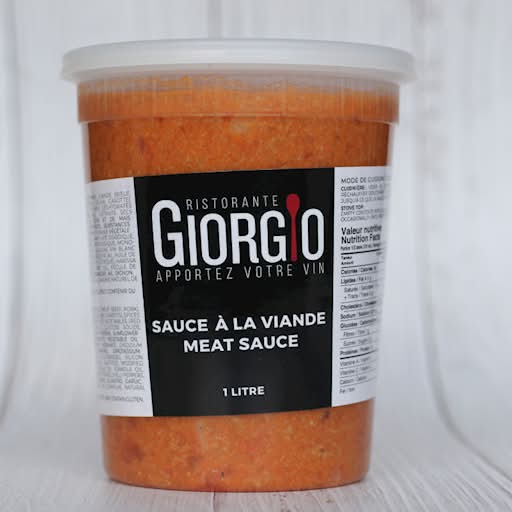 SAUCE À LA VIANDE / MEAT SAUCE