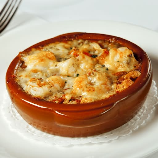 CREVETTES GRATINÉES / SHRIMP AU GRATIN