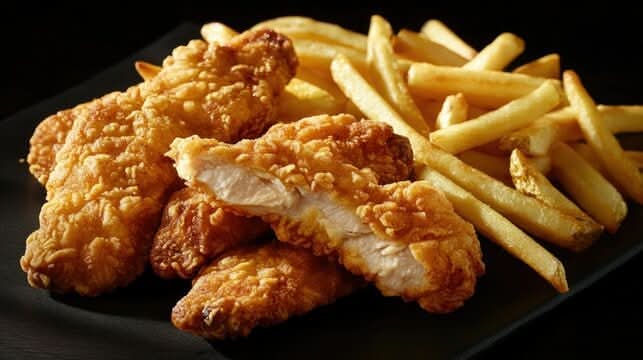 Chicken Tenders and Large Fries