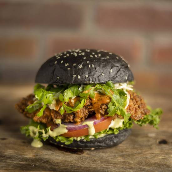 Butter Chicken Burger