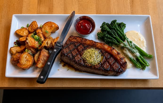 Garlic Herb New York Strip