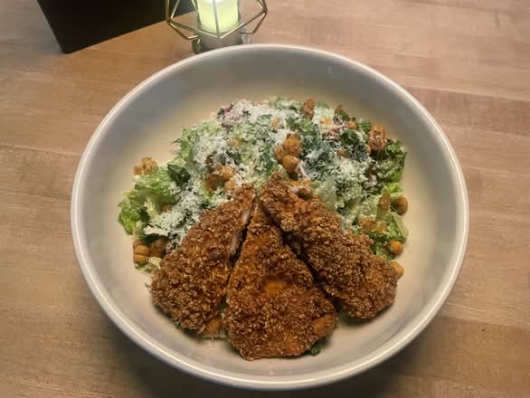 Crispy Bacon Chicken Caesar