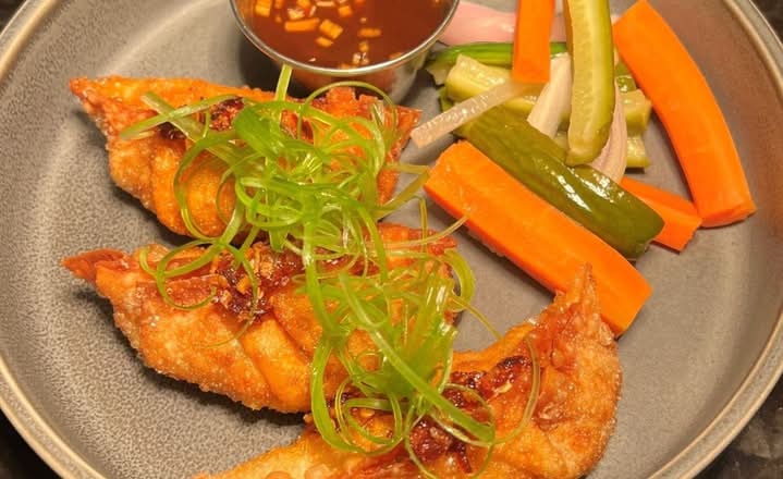 Crispy Chicken Gyoza
