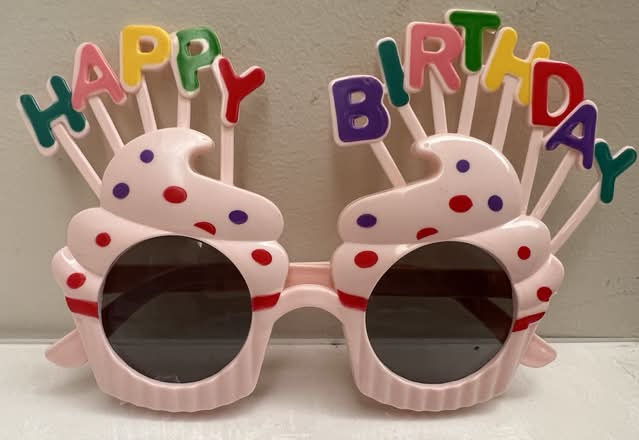 Birthday Party Fun Glasses - Pink