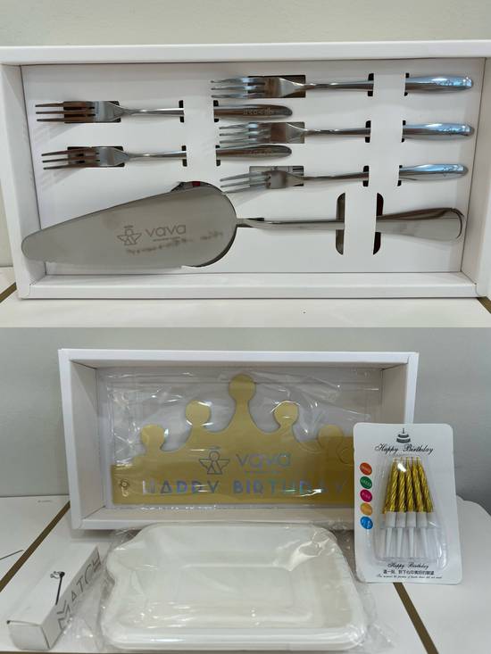 VAVA Party Package Stainless Steel Cutlery