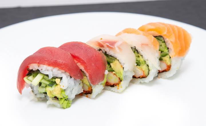 Rainbow Maki (Rouleau inversé / Inverted Roll)