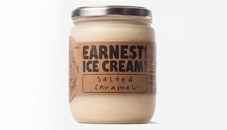 Earnest Ice Cream - Salted Caramel