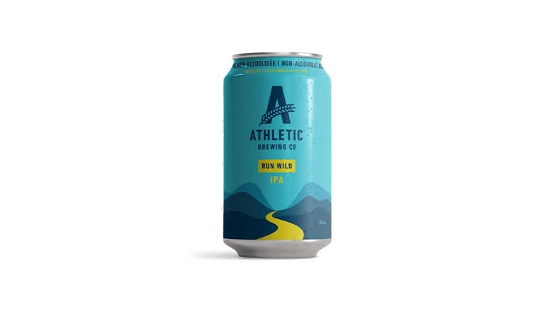 Athletic Brewing Run Wild IPA 0.5%25