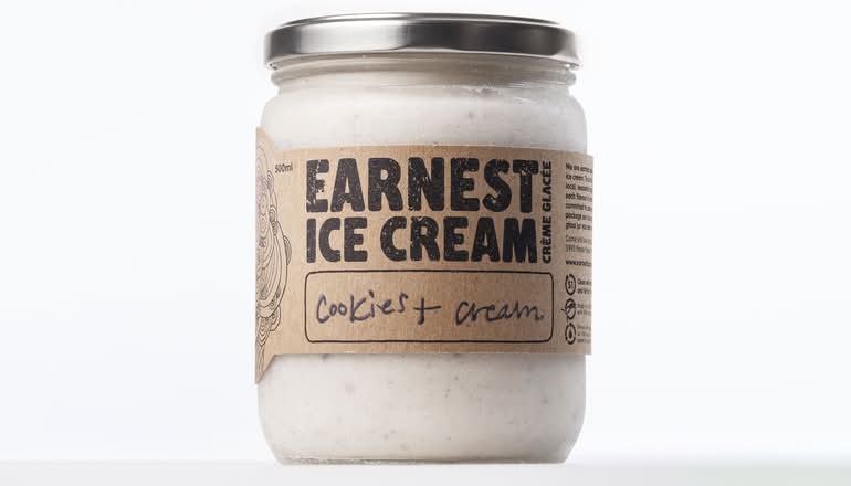 Earnest Ice Cream - Cookies & Cream