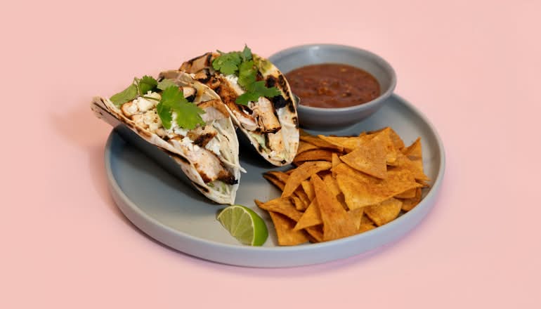 Achiote Chicken Tacos