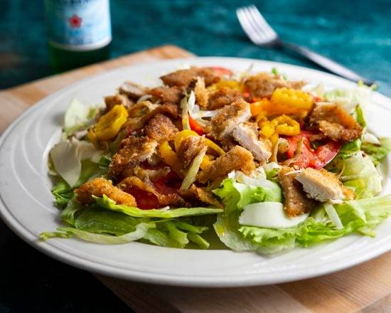 Salade au poulet pané / Breaded Chicken Salad