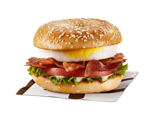 Bagel sésame BLT avec œuf [570.0 Cal]