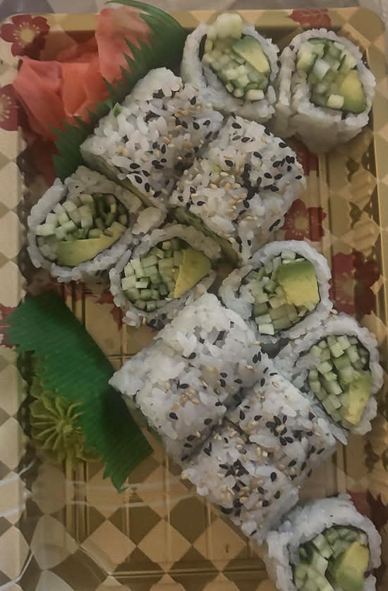 Avocado Cucumber Roll