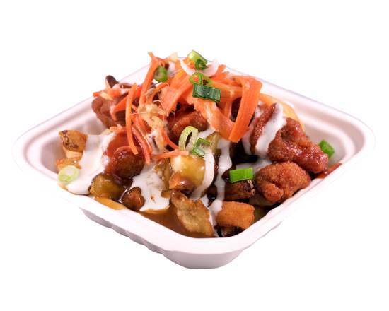 Buffalo Chicken Poutine