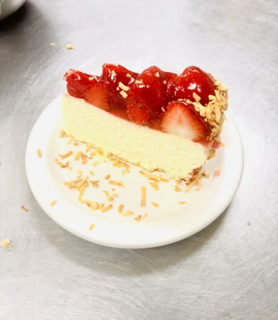 Gâteau Au Fromage Avec Fraises Maison / Home-Made Strawberry Cheesecake