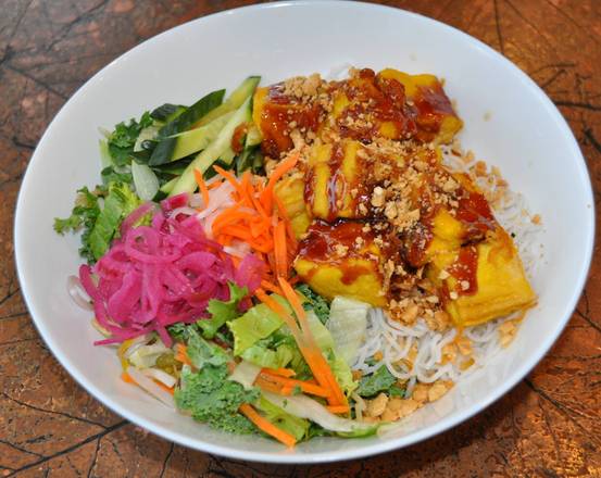 V8. VEGETARIAN TOFU VERMICELLI I BUN DAU HU CHAY