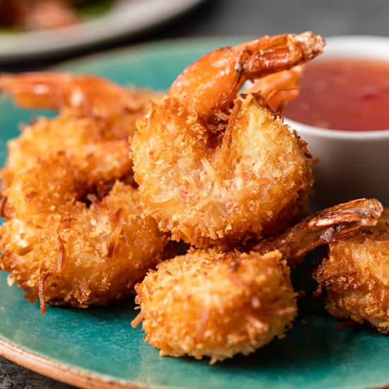 Golden Fried Coconut Shrimp