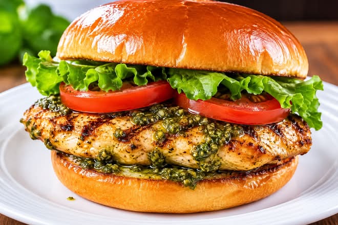 Pesto Chicken Sandwich