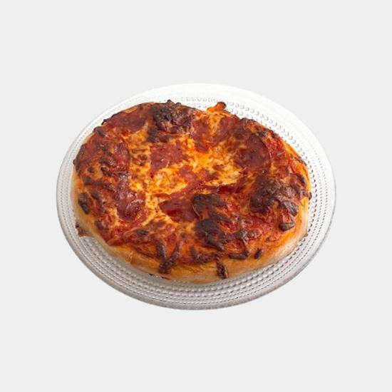 Galette style pizza tomates, poivrons rouges, oeuf et mozzarella / Pizza Style with Red Peppers and Mozzarella galette