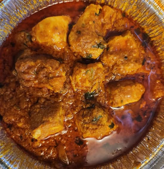 Poulet Madras / Madras Chicken