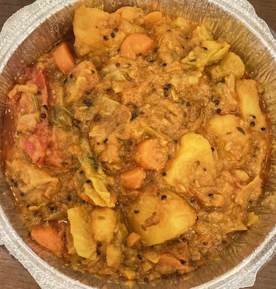 Bhaji Aux Légumes / Vegetable Bhaji