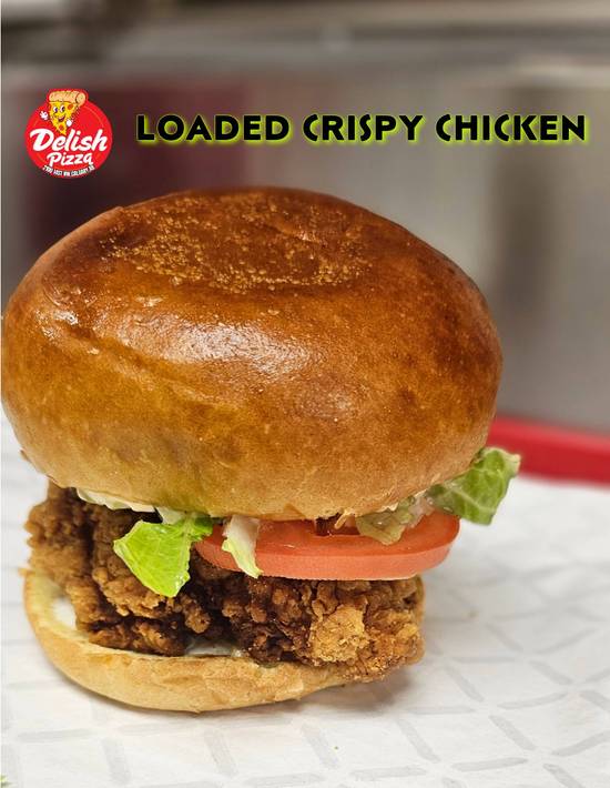 Crispy Chicken Burger Plus Small fries