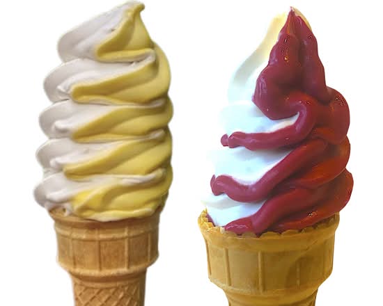 Twist Sorbet & Vanilla Ice Cream