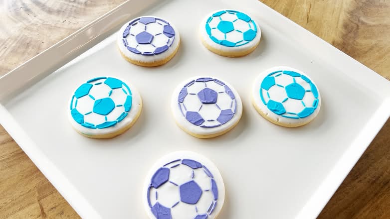 Soccer Ball Cookie