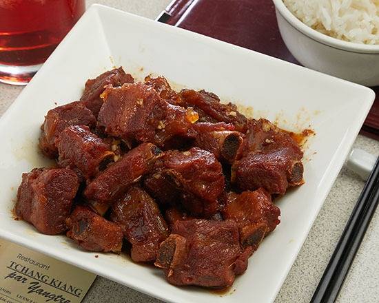 Côtes levées à l'ail / Dry Garlic Spareribs