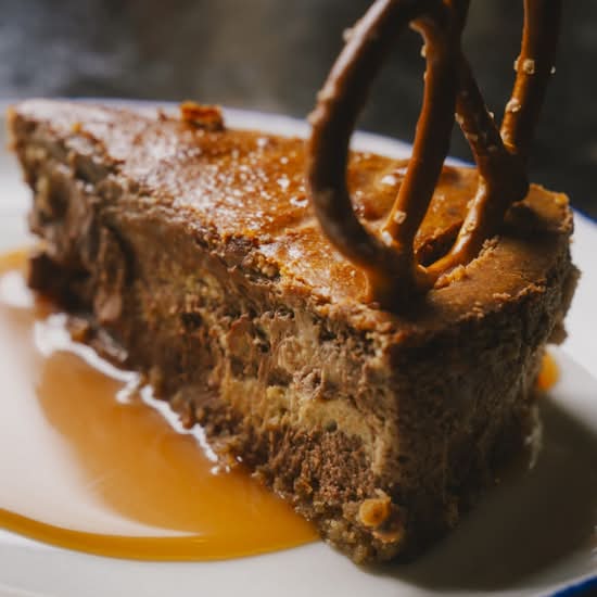 Chocolate Peanut Butter Cheesecake