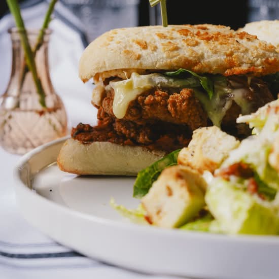 Chicken Bacon Brie Sandwich