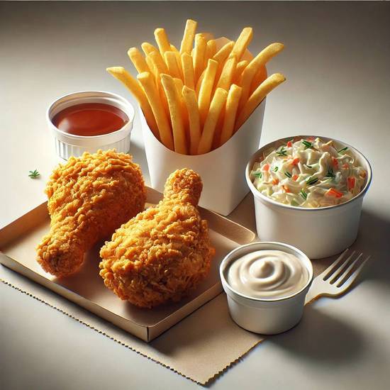 4 mcx / 4 pcs Original Chicken with Sides