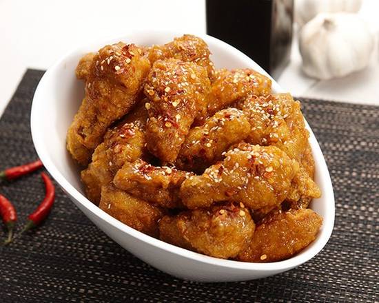 garlic soy/ soya a l'ail wing