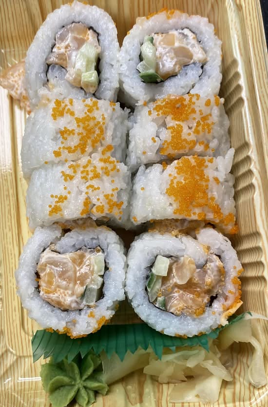 Chopped Scallop Roll