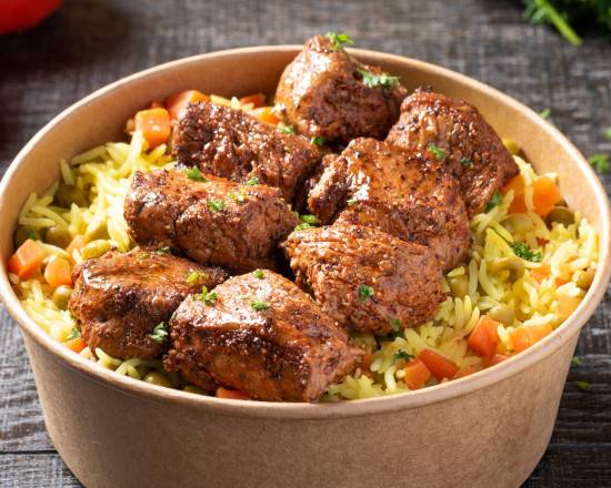 Lamb Kabab Rice Bowl