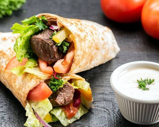 Lamb Kabab Wrap