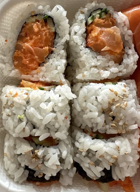 Chopped Scallop Roll