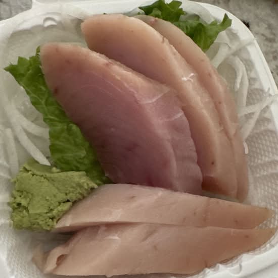 Tuna sashimi