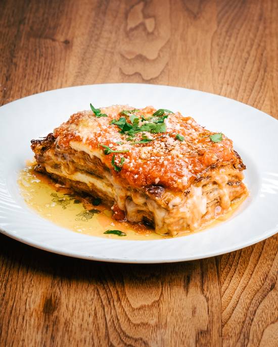 Gentile’s Aubergine Parm / Gentile’s Eggplant Parm