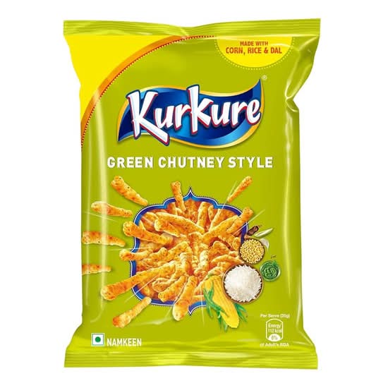 Kurkure Green Chutney style