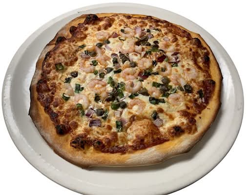 PIZZA AUX CREVETTES