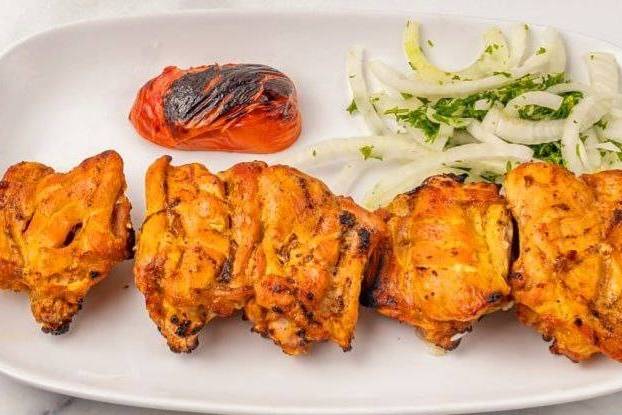 Cuisse de Poulet sur Grillés (1) / Grilled Chicken Thigh1)