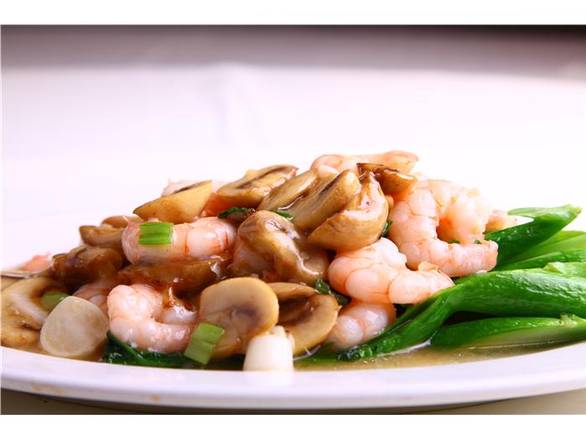 Stir Fried Shrimp & Mushroom