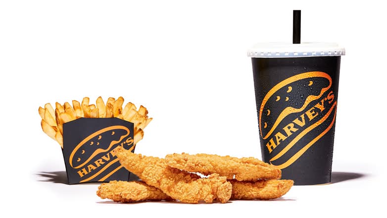 Chicken Strips Combo (4 Pieces) 680-1080 cals