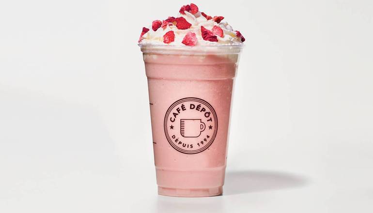Smoothie "Shortcake" aux Fraises / Strawberry Shortcake
