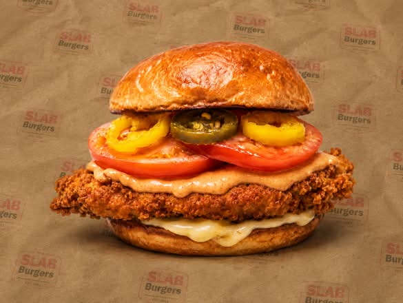 🍗🍔 Crunchy Chicken Burger