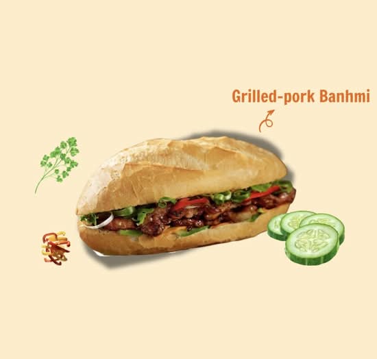 Grilled-pork banhmi