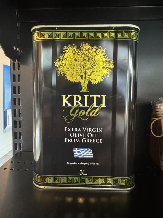 Kriti Gold EVOO Cold Pressed (3L)